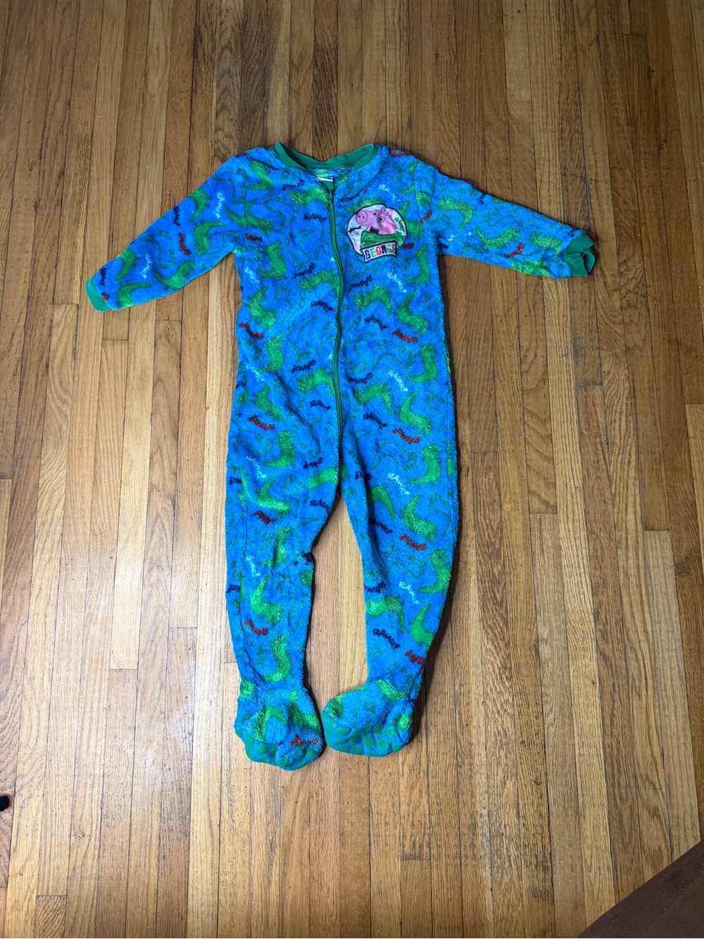 Mini Club 3-4 years Peppa pig George's Dinosaur Plush Footed Sleeper